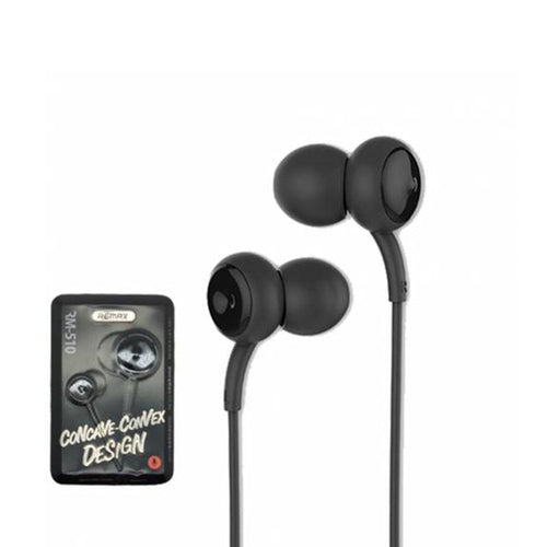 REMAX RM-510 Black Edition Earphone: 3.5mm Jack