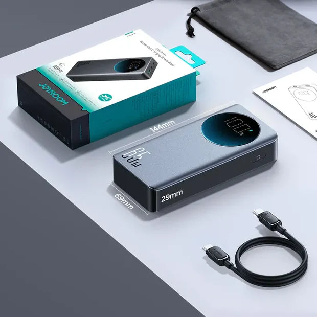 JOYROOM JR-PBF04 20000mAh Fast Power Bank -Black