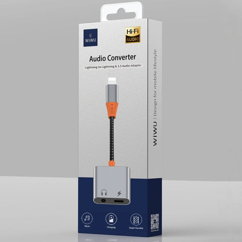 WIWU LT07 Audio Adapter - Music Only