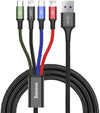 Baseus Fast 4-in-1 Cable - iP(2)+Type-C+Micro