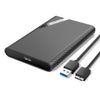 ORICO 2.5-Inch Hard Drive Enclosure 2521U3-BK-EP with USB 3.0