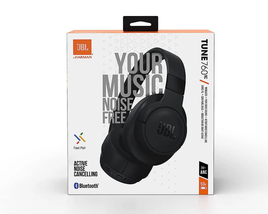 JBL Tune 760NC Wireless Over-Ear Foldable Headphones