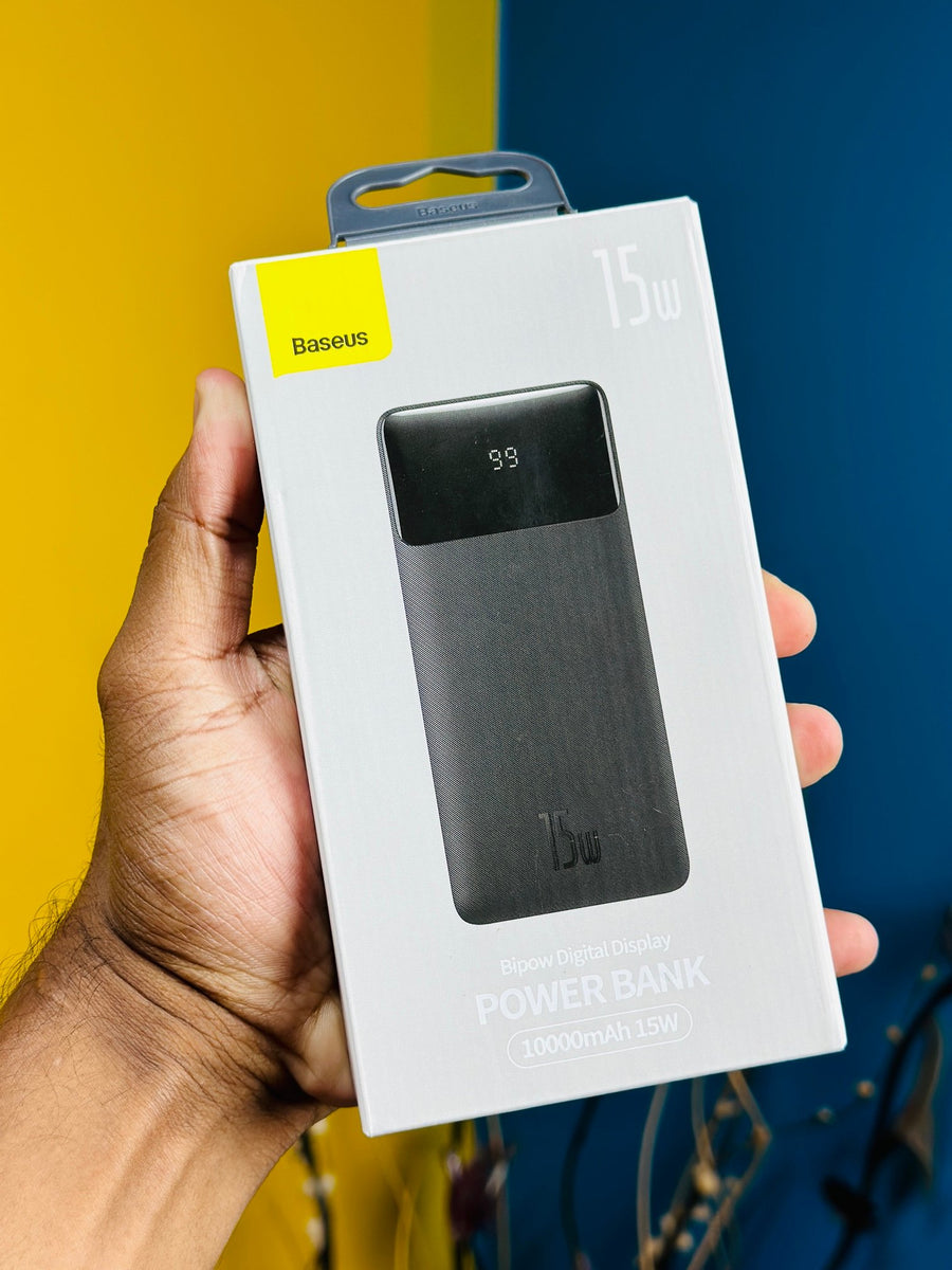 Baseus Bipow Power Bank 10000mAh 15W in Black
