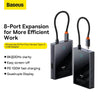 Baseus Focus Series 8-in-1 USB-C Hub, 4-Screen Output