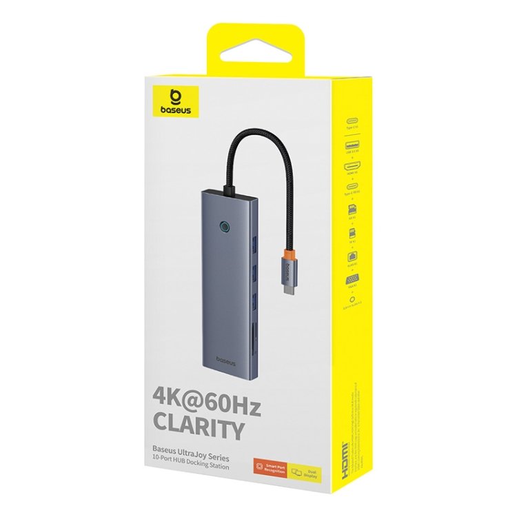 Baseus UltraJoy Series Docking Station Space Grey