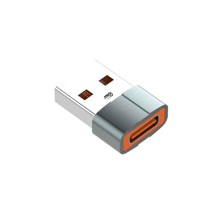 LDNIO USB A to Type-C Adapter - OTG USB Transfer, Fast Charge, Transmit, USB-C Laptop Adaptere