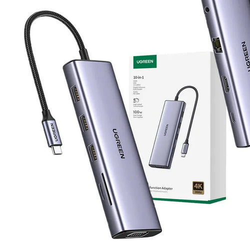 UGREEN CM498 10-in-1 USB Hub Adapter 15601