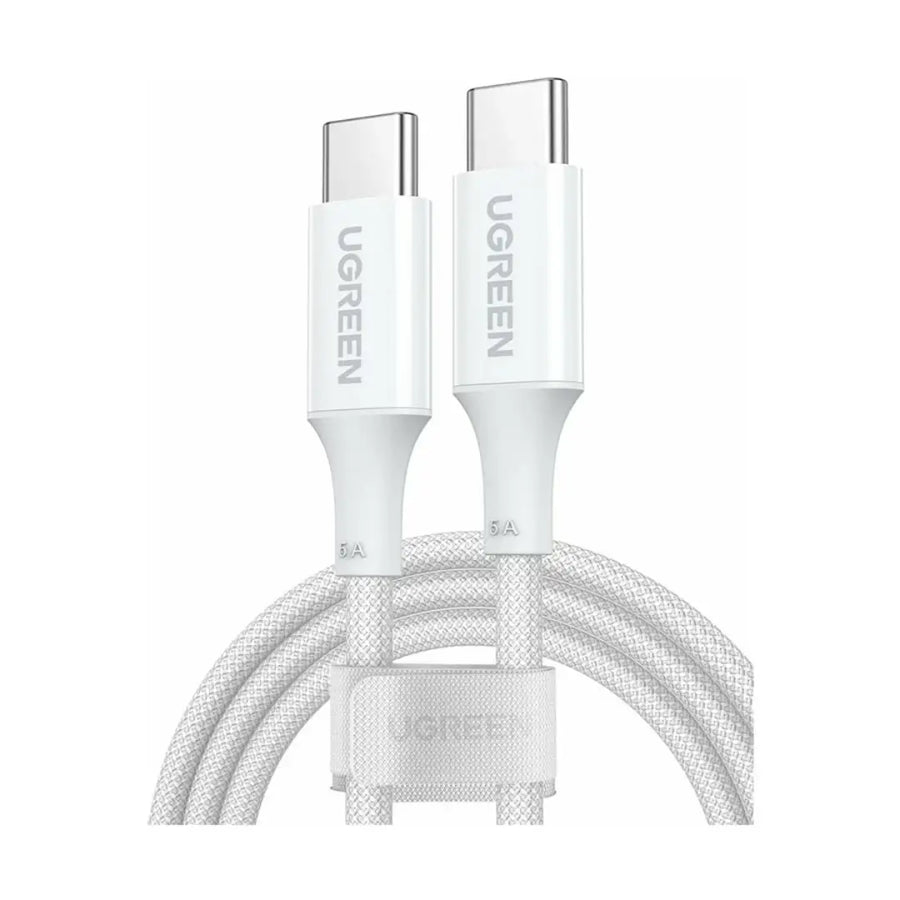 UGREEN US316 2M USB-C to USB-C 100W PD Cable White