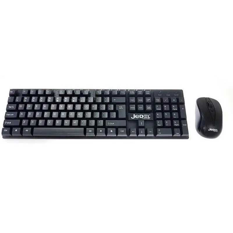 JEDEL Wireless Keyboard & Mouse ComboV
