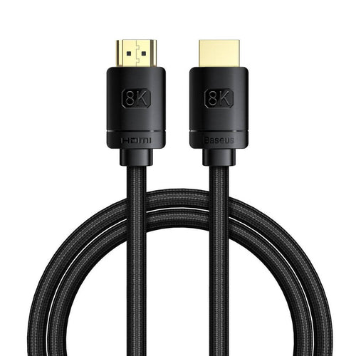 Baseus HDMI 8K to HDMI 8K Cable Adapter - High Definition Series (1.5m, Black)
