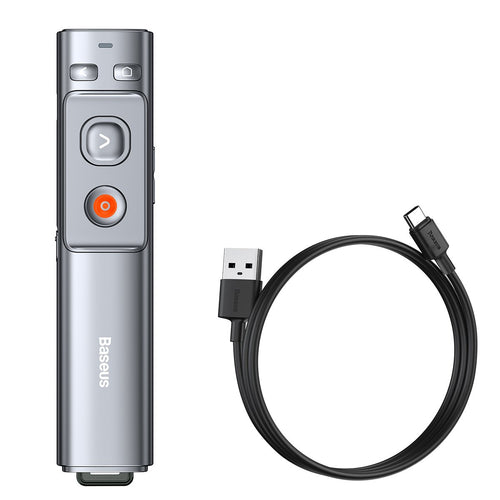 Baseus Orange Dot Wireless Presenter Green-Laser