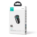 Mini Metal Car Charger 60W A+C JOYROOM JR-CCN04 A+C