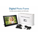 10 Inch Digital Photo Frame with USB & Memory Card Support