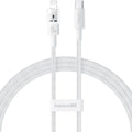 Baseus Data Cable USB-C to iP 20W 2m Gem Fast-Charging Moon White P10373001211-01