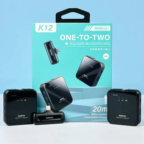 REMAX K12 iPH 2in1 SQUARE MICROPHONE