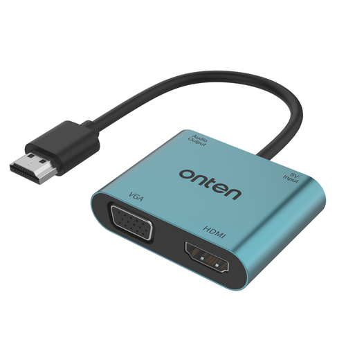 ONTEN 4 in 1 HDMI to HDMI + VGA 5166HV
