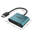 ONTEN 4 in 1 HDMI to HDMI + VGA 5166HV