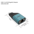 ONTEN Type C to RJ45 1000M UC101