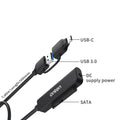 ONTEN USB-C & USB 3.0 to SATA adapter UCA311