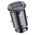 Baseus Grain Car Charger- Dual USB 5V 3.1A