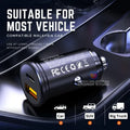 Multi-compatible Fast Car Charger Remax RCC358 Siya Series 30W PD+OC