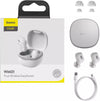 Wireless Earphones True Baseus Encok WM01 White