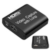 4K HDMI Capture Card with Mic &amp; Loop Out