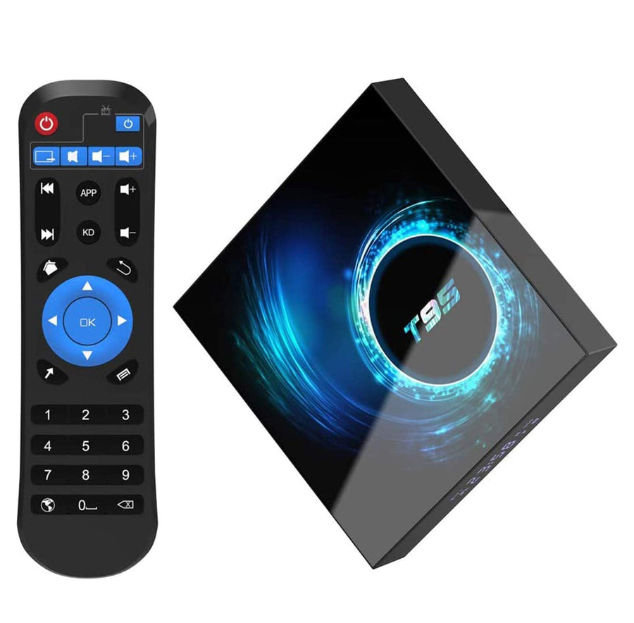 T95 Android TV Box - 4GB RAM, 64GB Storage, H616 Processor