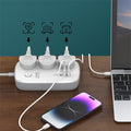 LDNIO SC3416 3 AC 4 USB Power Strip