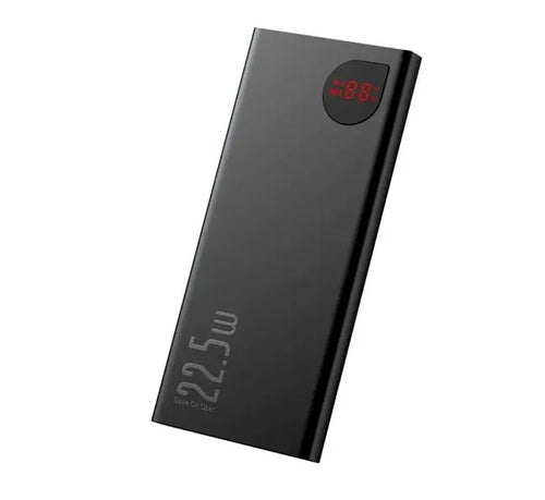 Baseus Power Bank 10000mAh 22.5W Adaman Metal Digital Display Quick Charge Black 2024