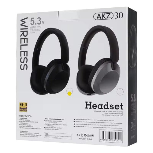 AKZ-30 Bluetooth 5.3 Headphones – Brown