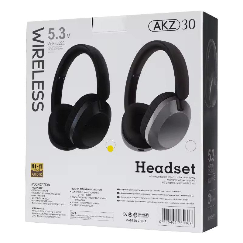 AKZ-30 Bluetooth 5.3 Headphones – Brown