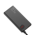 Baseus Adaman 10000mAh 22.5W Metal Power Bank with Digital Display - Black
