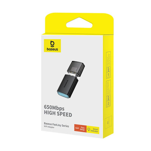 Baseus WiFi Adapter 650Mbps Cluster Black