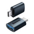 Mini OTG Adapter Type-C to USB-A 3.1 in Black Baseus Ingenuity Series