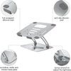 J21 Aluminum Alloy Laptop Stand - Multi-Angle Adjustable