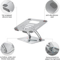 J21 Aluminum Alloy Laptop Stand - Multi-Angle Adjustable