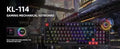 JEDEL KL-114 RGB Mechanical Keyboard