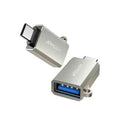 JOYROOM S-H151 Type-C Male to USB Female Adapter-Pearl Nickel OTG