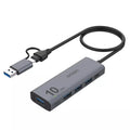 ONTEN 2 in 1 (USB-C+USB 3.0) Hub to USB