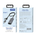 ONTEN USB-C/USB 3.0 to Gigabit Adapter