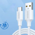 UGREEN L302 USB-A to USB-C 18W Fast Charging Cable White