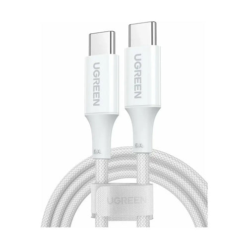 UGREEN US316 2M USB-C to USB-C 100W PD Cable White