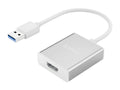 Orico USB 3.0 to HDMI Adapter UTH-SV-BP in Elegant Silver
