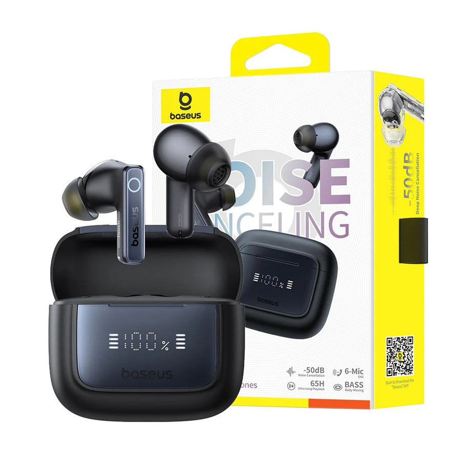 OS Baseus Bowie 35 True Wireless Earphones Cosmic Black