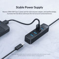 ORICO 4-Port USB 3.0 Hub TWU3-4A-10-BK-EP