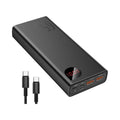 Baseus 20000mAh 65W Metal Power Bank - Black