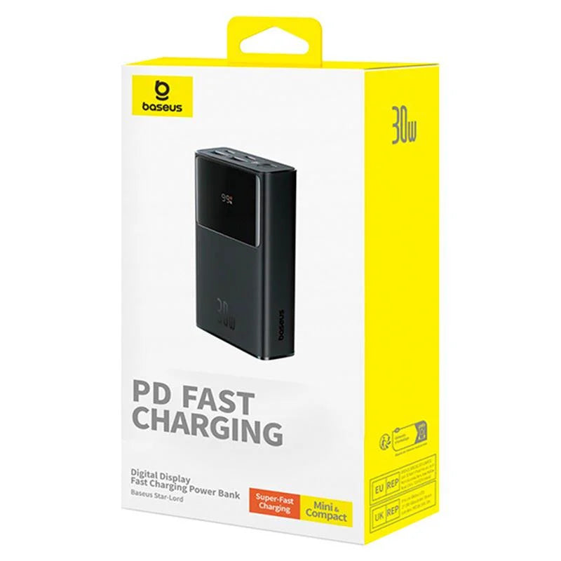 Baseus 10000mAh 30W Power Bank Star-Lord Digital Display