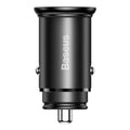 Baseus Grain Car Charger- Dual USB 5V 3.1A