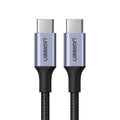UGREEN US316 USB-C TO USB-C 100W CABLE 1M DARK GRAY 70427
